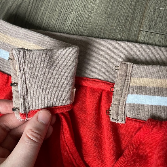 Free People Grand Slam Tube Top Red Size Medium - Picture 12 of 14